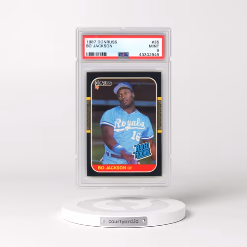 1987 Donruss #35 Bo Jackson (PSA 9 MINT)