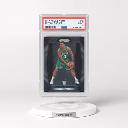 2017 Panini Prizm #16 Jayson Tatum (PSA 9 MINT)
