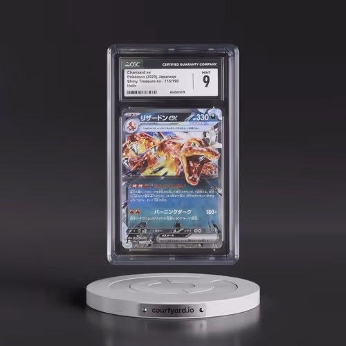 2023 Shiny Treasure ex #115/190 Charizard ex - Holo (CGC 9 MINT)