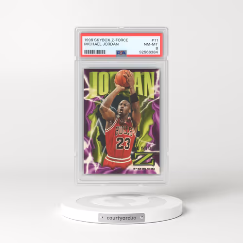 1996 Skybox Z-Force #11 Michael Jordan (PSA 8 NM-MT)