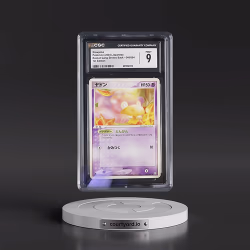 2004 Rocket Gang Strikes Back #040/084 Slowpoke - 1st Edition (CGC 9 MINT)