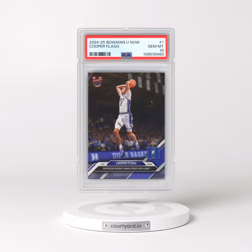 2024 Bowman U Now #1 Cooper Flagg (PSA 10 GEM MINT)