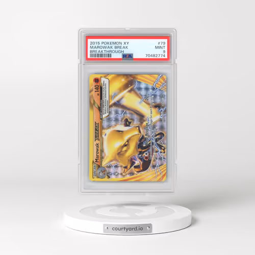 2015 Pokémon XY Breakthrough #79 Marowak Break (PSA 9 MINT)