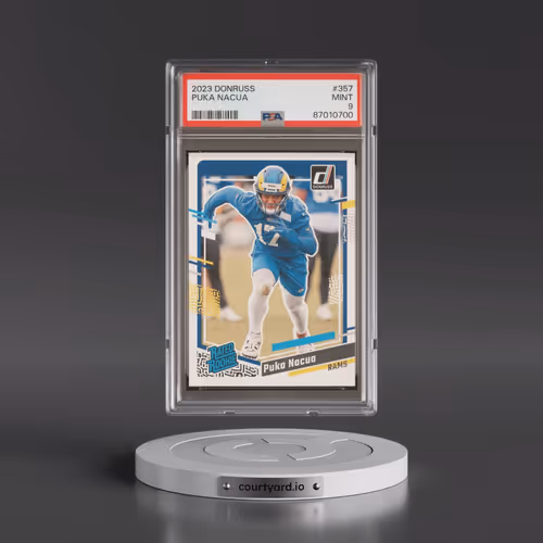 2023 Panini Donruss #357 Puka Nacua (PSA 9 MINT)