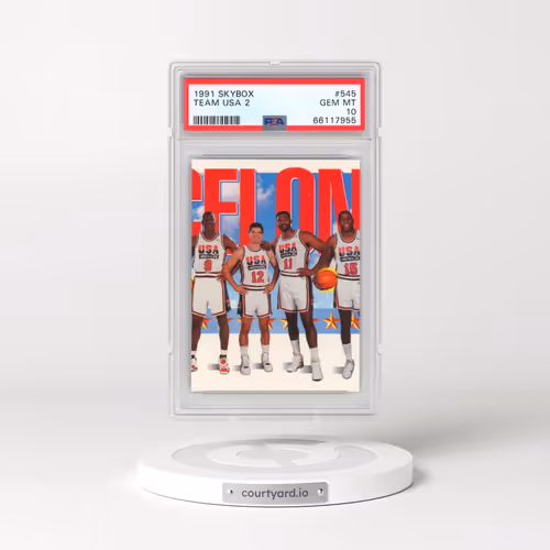 1991 Skybox #545 Team USA 2 (PSA 10 GEM MINT)