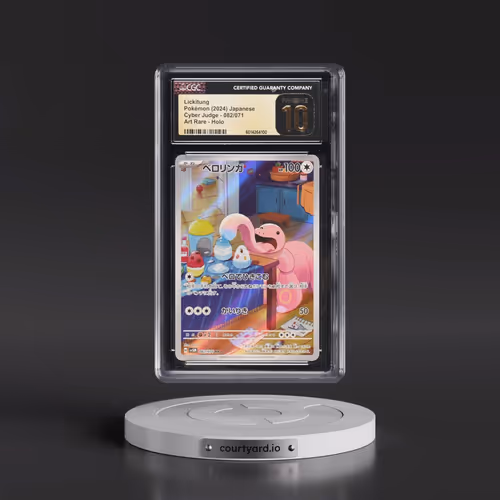 2024 Pokémon Sv5m-Cyber Judge #082 Lickitung - Art Rare (CGC 10 PRISTINE)