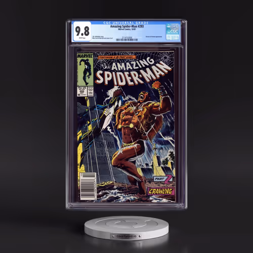 Amazing Spider-Man #293 CGC 9.8 White Pages (Marvel Comics, 10/87)