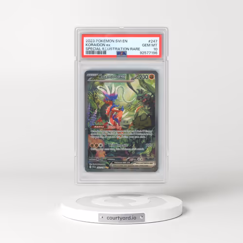 2023 Pokémon Svi EN-Scarlet & Violet #247 Koraidon EX - Holo Special Illustration Rare (PSA 10 GEM M