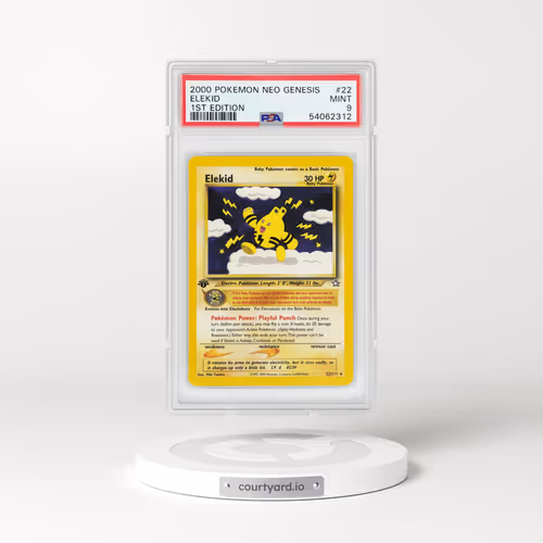 2000 Neo Genesis #22 Elekid - 1st Edition (PSA 9 MINT)