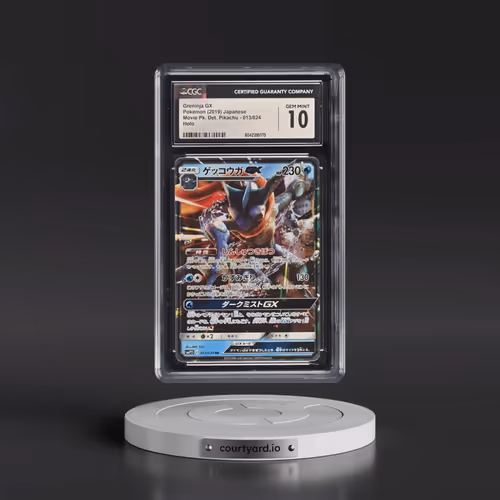 2019 Movie Pack Detective Pikachu #013/024 Greninja GX - Holo (CGC 10 GEM MINT)