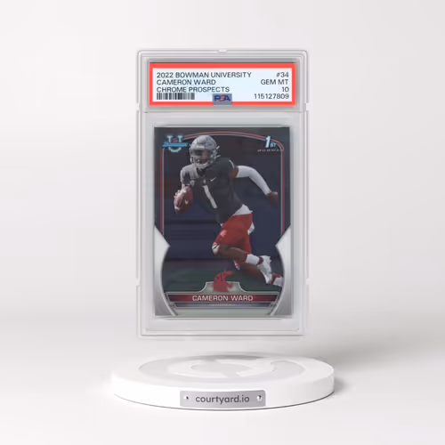 2022 Bowman University Chrome Prospects #34 Cameron Ward (PSA 10 GEM MINT)