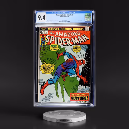 Amazing Spider-Man #128 CGC 9.4 White Pages (Marvel Comics, 1/74)
