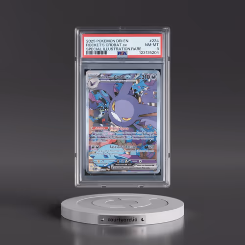 2025 Pokémon Dri EN-Destined Rivals #234 Team Rocket's Crobat EX - Holo Special Illustration Rare (P