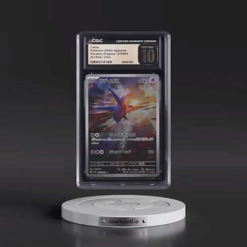 2024 Pokémon Sv7a-Paradise Dragona #070 Latios - Art Rare (CGC 10 PRISTINE)