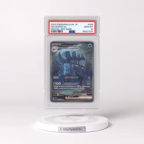 2023 Pokémon Sv4k-Ancient Roar #088 Golisopod EX - Holo Special Art Rare (PSA 10 GEM MINT)