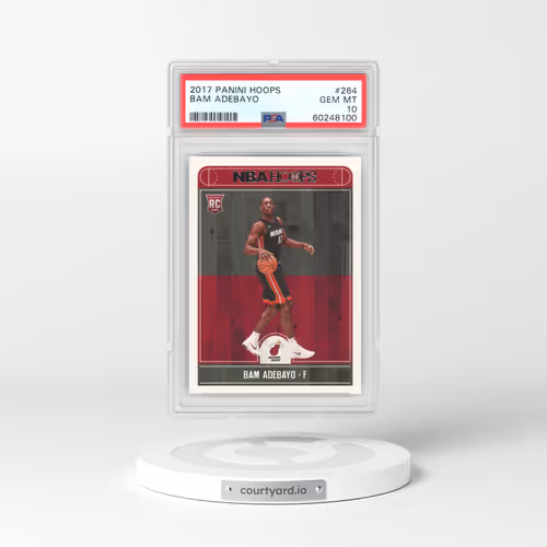 2017 Panini Hoops #264 Bam Adebayo (PSA 10 GEM MINT)