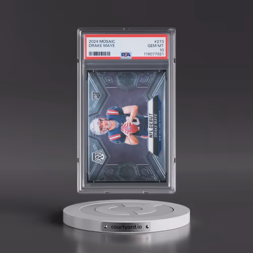 2024 Panini Mosaic #273 Drake Maye (PSA 10 GEM MINT)