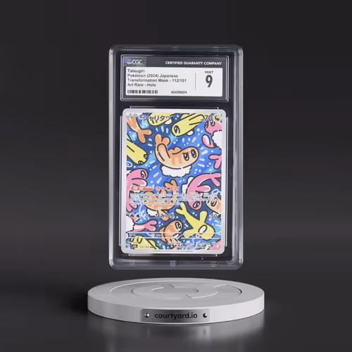 2024 Transformation Mask #112/101 Tatsugiri - Art Rare Holo (CGC 9 MINT)
