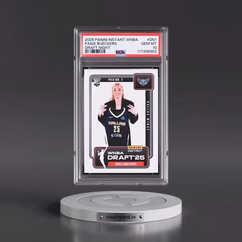 2025 Panini Instant WNBA Draft Night #DN1 Paige Bueckers (PSA 10 GEM MINT)