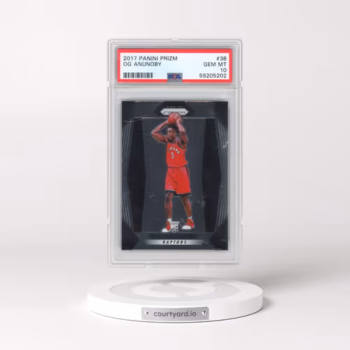 2017 Panini Prizm #38 OG Anunoby (PSA 10 GEM MINT)