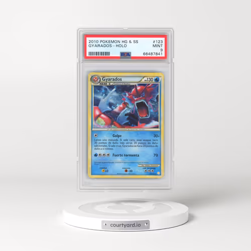 2010 Pokémon Heartgold & Soulsilver #123 Gyarados - Holo (PSA 9 MINT)