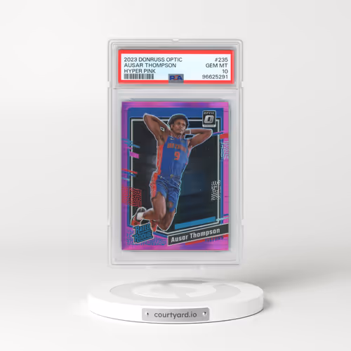 2023 Panini Donruss Optic #235 Ausar Thompson - Hyper Pink (PSA 10 GEM MINT)