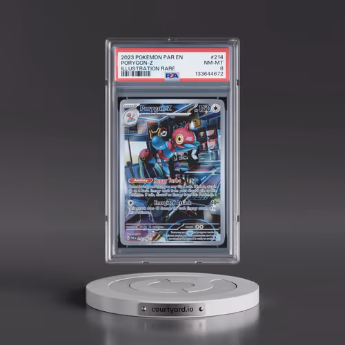 2023 Pokémon Par EN-Paradox Rift #214 Porygon-Z - Illustration Rare (PSA 8 NM-MT)