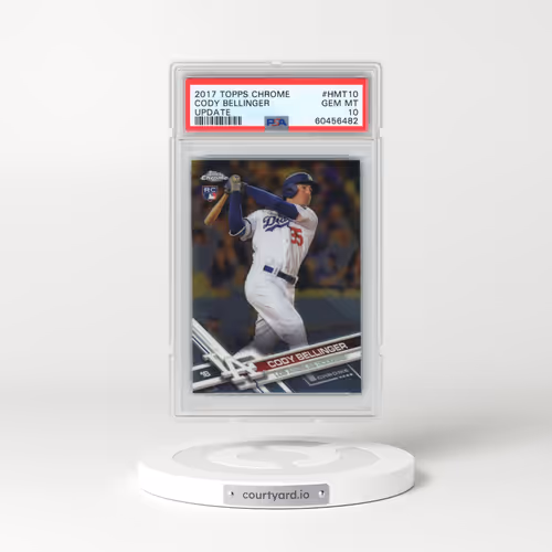 2017 Topps Chrome Update #HMT10 Cody Bellinger (PSA 10 GEM MINT)