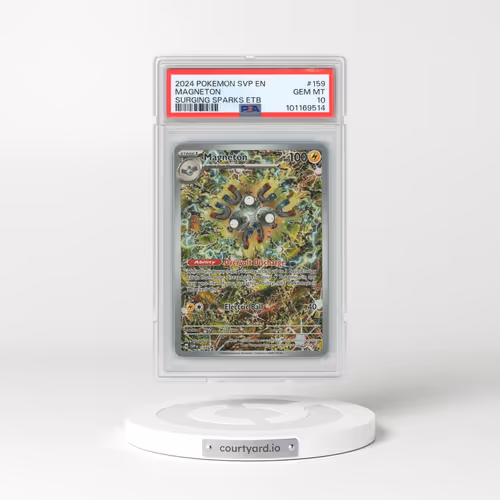 2024 Pokémon Svp EN-SV Black Star Promo #159 Magneton - Surging Sparks Elite Trainer Box (PSA 10 GEM