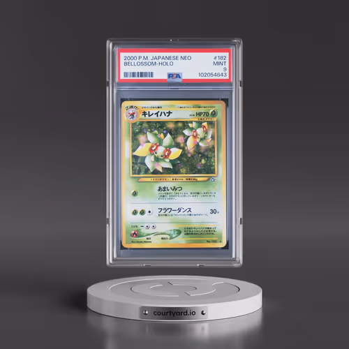 2000 Pokémon Neo #182 Bellossom - Holo (PSA 9 MINT)