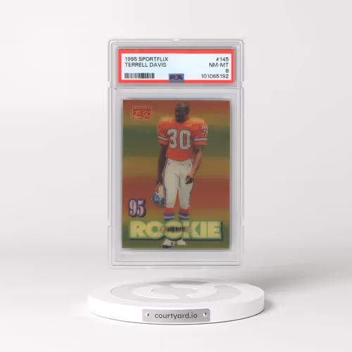 1995 Sportflix #145 Terrell Davis (PSA 8 NM-MT)