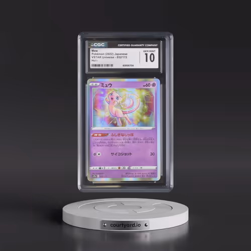 2022 VSTAR Universe #052/172 Mew - Holo (CGC 10 GEM MINT)