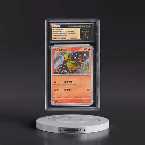 2023 Pokémon Sv4a-Shiny Treasure EX #210 Charmander - S (CGC 10 PRISTINE)