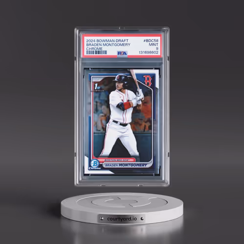 2024 Bowman Draft #BDC58 Braden Montgomery - Chrome (PSA 9 MINT)