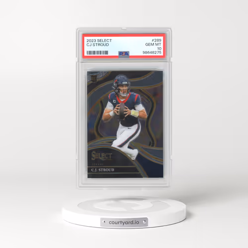2023 Panini Select #289 CJ Stroud (PSA 10 GEM MINT)