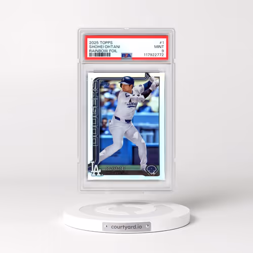2025 Topps #1 Shohei Ohtani - Rainbow Foil (PSA 9 MINT)