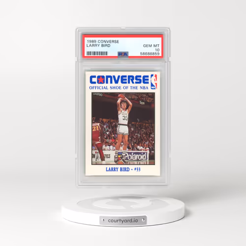 1989 Converse #2 Larry Bird (PSA 10 GEM MINT)