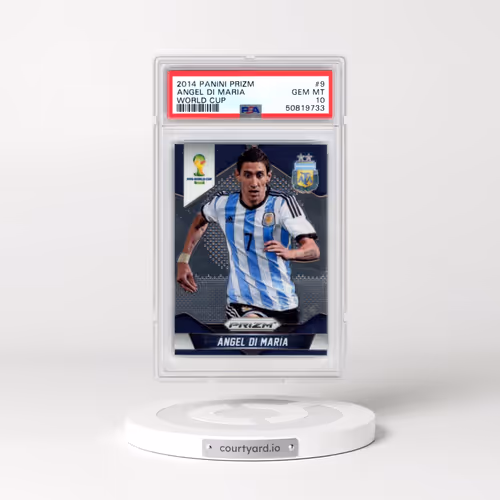 2014 Panini Prizm World Cup #9 Angel DI Maria (PSA 10 GEM MINT)