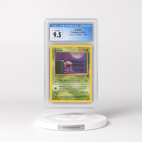 1999 Fossil #48/62 Grimer (CGC 10 GEM MINT)