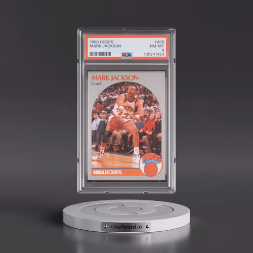 1990 Hoops #205 Mark Jackson (PSA 8 NM-MT)