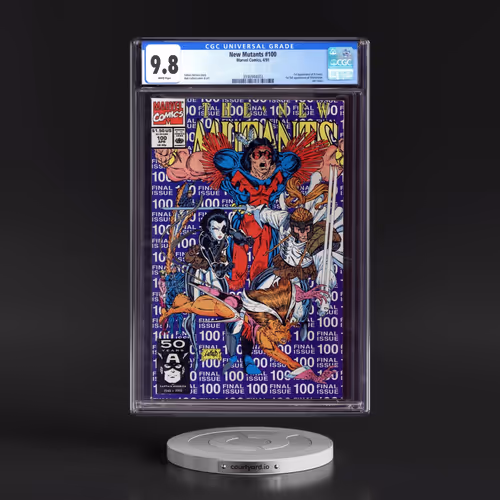 New Mutants #100 CGC 9.8 White Pages (Marvel Comics, 4/91)