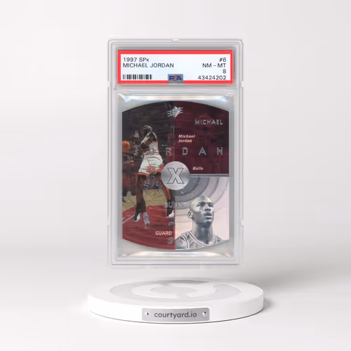 1997 Spx #6 Michael Jordan (PSA 8 NM-MT)