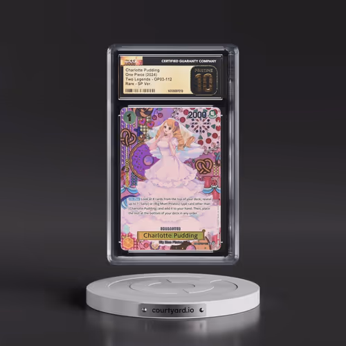 2024 Two Legends (OP08) - English #OP03-112 Charlotte Pudding - SP Ver. (SP next to number) (CGC 10
