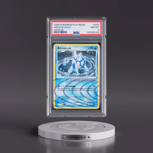 2009 Pokémon Platinum Arceus #AR4 Arceus - Holo (PSA 8 NM-MT)
