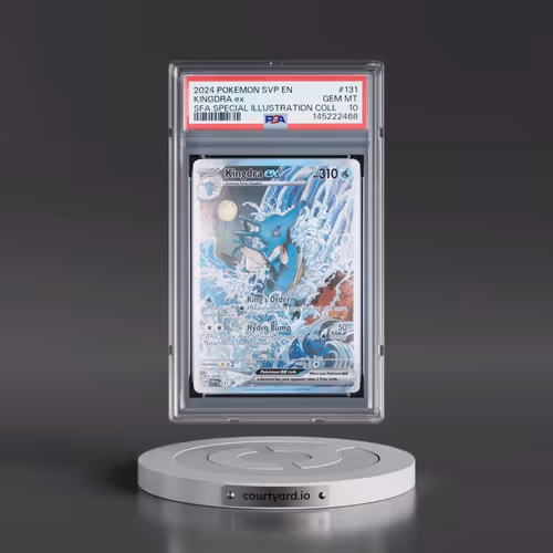 2024 Pokémon Svp EN-SV Black Star Promo #131 Kingdra EX - Holo Shrouded Fable Special Illustration C