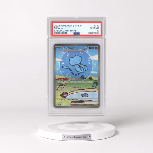2023 Pokémon Sv4a-Shiny Treasure EX #347 Mew EX - Holo Special Art Rare (PSA 10 GEM MINT)