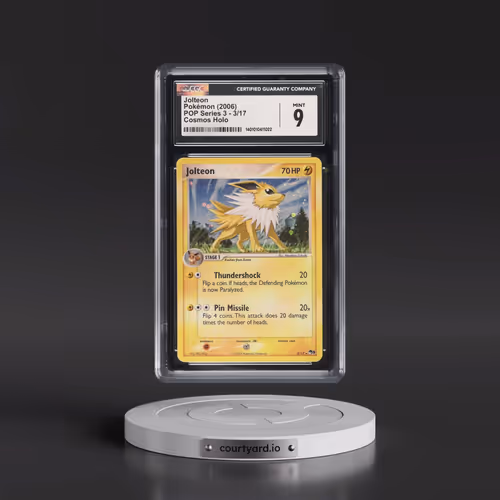 2006 POP Series 3 #3/17 Jolteon - Cosmos Holo Eeveelutions Blisters (CGC 9 MINT)