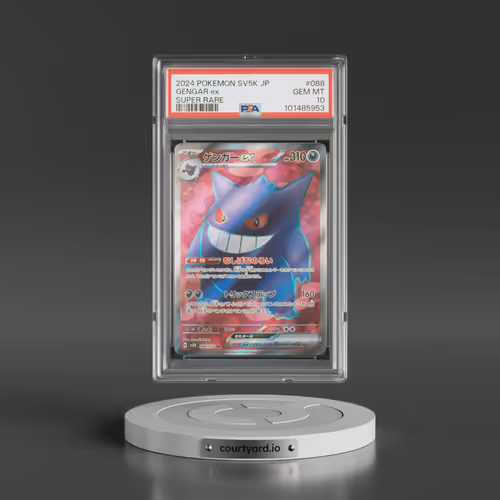 2024 Pokémon Sv5k-Wild Force #088 Gengar EX - Holo Super Rare (PSA 10 GEM MINT)