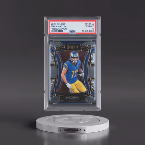 2023 Panini Select Phenomenon #PHPNA Puka Nacua (PSA 10 GEM MINT)