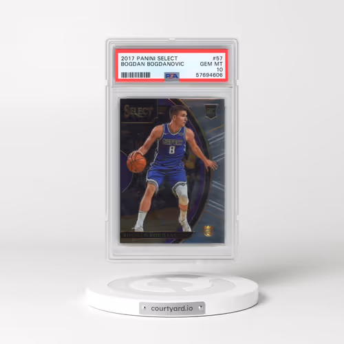 2017 Panini Select #57 Bogdan Bogdanovic (PSA 10 GEM MINT)
